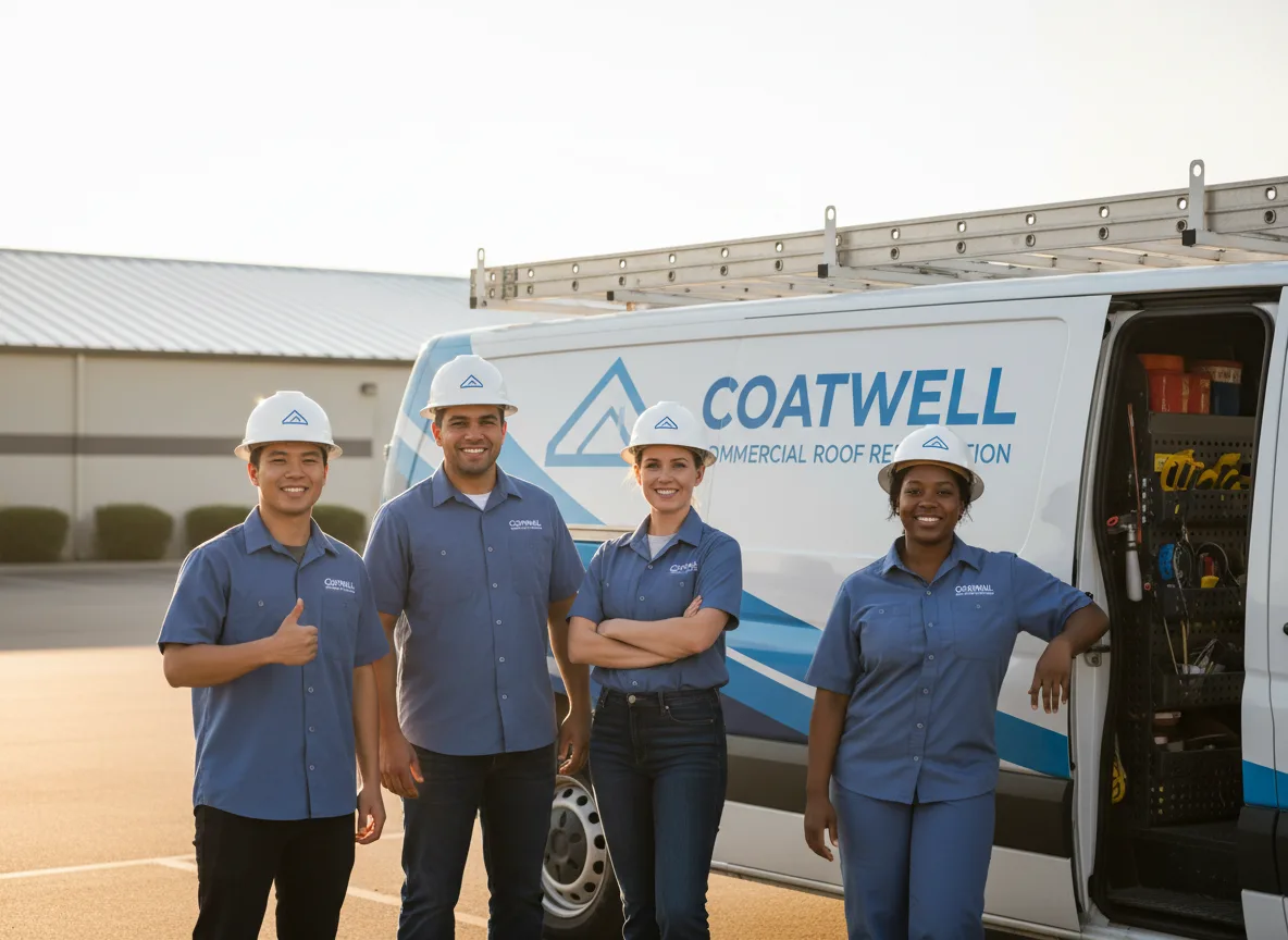 Commercial roof coating company in Dyer, TN